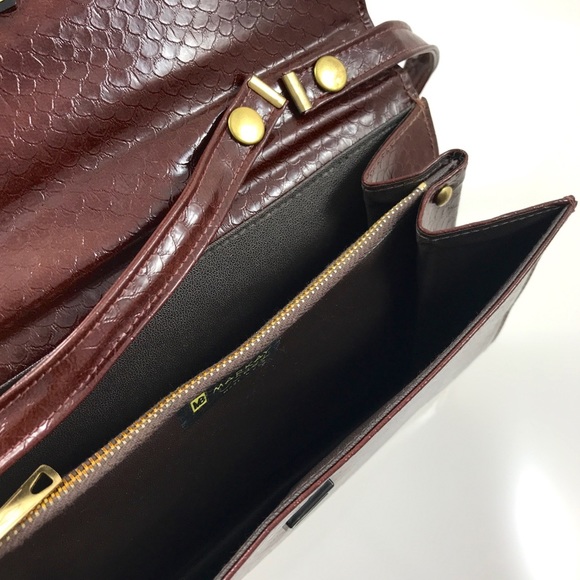 ❌SOLD❌ 1950s faux snakeskin purse / clutch - Picture 8 of 8